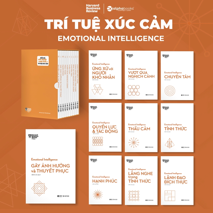 Alphabooks - Sách - Combo Trọn Bộ HBR Trí Tuệ Xúc Cảm