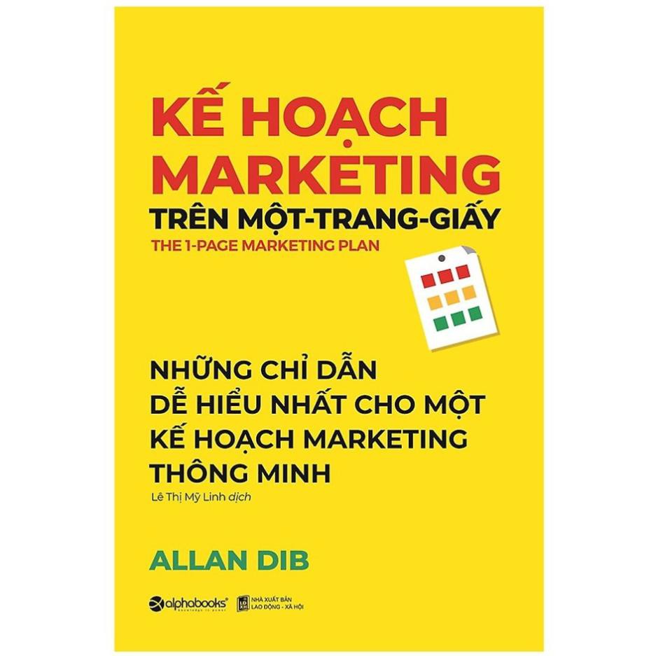 Kế hoạch marketing trên một trang giấy 159k